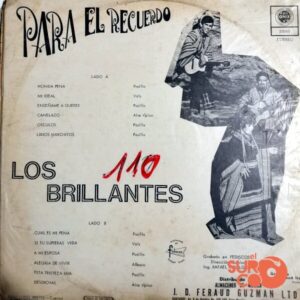 Disco de Vinilo Los Brillantes - Para El Recuerdo Vinyl Record