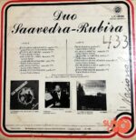 Disco de Vinilo Dúo Saavedra Rubira - Dúo Saavedra Rubira Vinyl Record