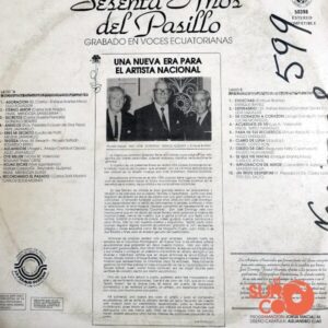 Disco de Vinilo Varios - Sesenta Años Del Pasillo Vinyl Record