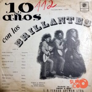 Disco de Vinilo Los Brillantes - Diez Años Con Los Brillantes Vinyl Record