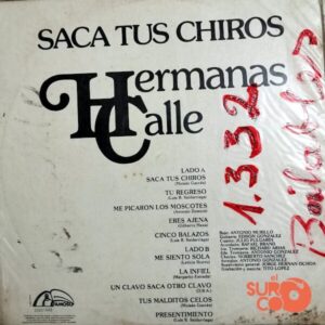 Disco de Vinilo Hermanas Calle - Saca Tus Chiros Vinyl Record