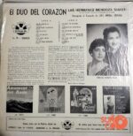 Disco de Vinilo Hermanas Mendoza Suasti - El Dúo Del Corazón Vinyl Record