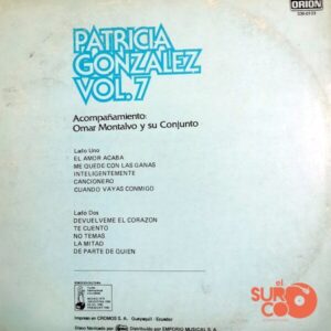 Disco de Vinilo Patricia González - Patricia González Vol 7 Vinyl Record