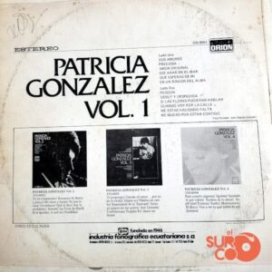 Disco de Vinilo Patricia González - El Rincón Del Alma Vinyl Record