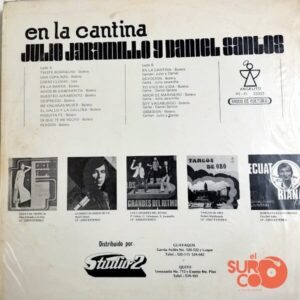 Disco de Vinilo Julio Jaramillo - En La Cantina Vinyl Record