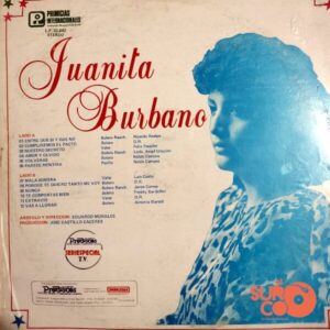 Disco de Vinilo Juanita Burbano - Juanita Burbano Vinyl Record