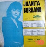Disco de Vinilo Juanita Burbano - 15 Grandes  Éxitos Vinyl Record