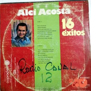 Disco de Vinilo Alci Acosta - 16 Éxitos Vinyl Record