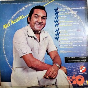 Disco de Vinilo Alci Acosta - Que Me Perdonen Las Dos Vinyl Record