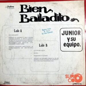 Disco de Vinilo Junior Y Su Equipo - Bien Bailadito Vinyl Record