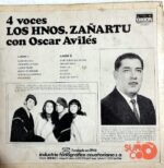 Disco de Vinilo Los Hermanos Zañartu - 4 Voces Vinyl Record