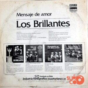 Disco de Vinilo Los Brillantes - Mensaje De Amor Vinyl Record