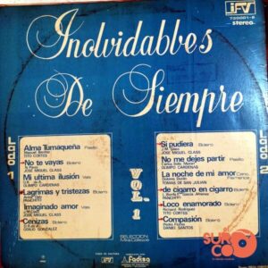 Disco de Vinilo Varios - Inolvidables De Siempre Vinyl Record