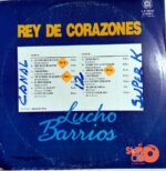 Disco de Vinilo Lucho Barrios - Rey De Corazones Vinyl Record