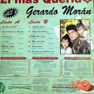 Disco de Vinilo Gerardo Morán - El Más Querido Vinyl Record