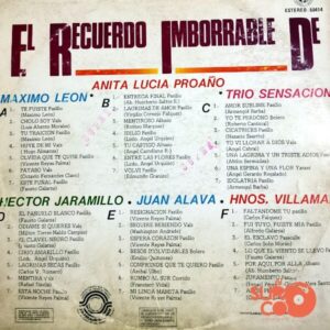 Disco de Vinilo Varios - El Recuerdo Imborrable Vinyl Record