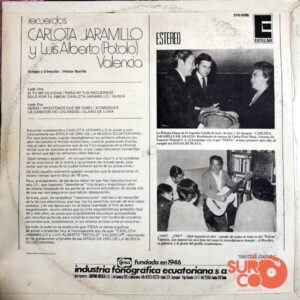 Disco de Vinilo Carlota Jaramillo - Recuerdos Vinyl Record