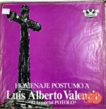 Disco de Vinilo Luis Alberto Valencia - Cantares De Añoranza Vinyl Record
