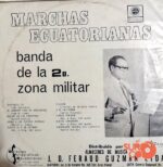 Disco de Vinilo Banda De La Segunda Zona Militar - Marchas Ecuatorianas Vinyl Record