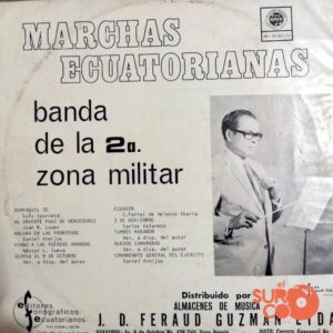 Disco de Vinilo Banda De La Segunda Zona Militar - Marchas Ecuatorianas Vinyl Record