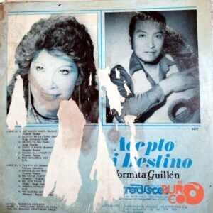 Disco de Vinilo Normita Guillén - Acepto Mi Destino Vinyl Record