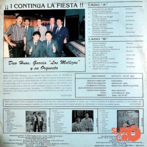 Disco de Vinilo Hermanos García Los Mellizos - Y Continua La Fiesta Vinyl Record