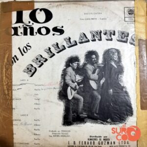 Disco de Vinilo Los Brillantes - 10 Años Con Los Brillantes Vinyl Record