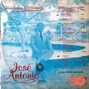 Disco de Vinilo José Antonio - Hablemos Cláramente Vinyl Record