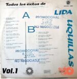 Disco de Vinilo Lida Uquillas - Todos Los Éxitos De Lida Uquillas Vol 1 Vinyl Record