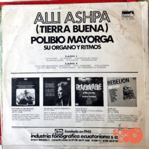 Disco de Vinilo Polibio Mayorga - Alli Ashpa Vinyl Record