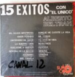 Disco de Vinilo Alberto Beltrán - 15 Éxitos Con El Único Vinyl Record
