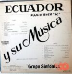 Disco de Vinilo Grupo Sinfónico - Ecuador Y Su Música Vinyl Record