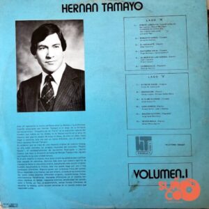 Disco de Vinilo Hernán Tamayo - Ensueños De Mi Tierra Vol 1 Vinyl Record