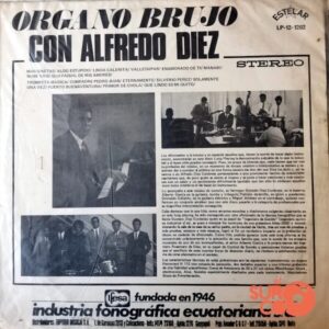 Disco de Vinilo Alfredo Diez - Órgano Brujo Vinyl Record