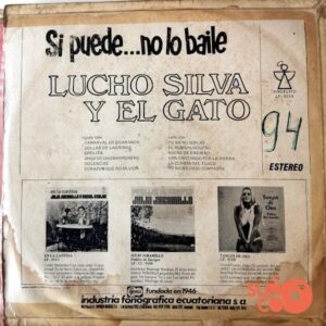 Disco de Vinilo Lucho Silva - Si Puede No Lo Baile Vinyl Record