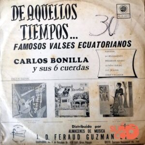 Disco de Vinilo Carlos Bonilla - Famosos Valses Ecuatorianos Vinyl Record