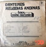 Disco de Vinilo Hermanos Miño Naranjo - Cantemos Melodías Andinas Vinyl Record