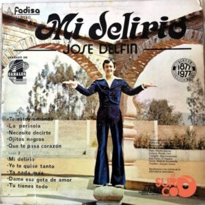 Disco de Vinilo José Delfín - Mi Delirio Vinyl Record