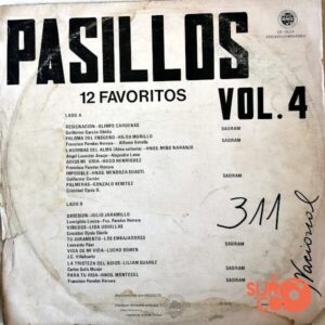 Disco de Vinilo Varios - Pasillos, 12 Favoritos Vol 4 Vinyl Record