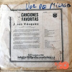 Disco de Vinilo Jesús Vásquez - Mis Canciones Favoritas Vinyl Record