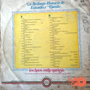 Disco de Vinilo Hermanos Miño Naranjo - La Brillante Historia De Eduardo Y Danilo Vol 1 Vinyl Record