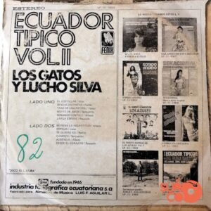 Disco de Vinilo Lucho Silva - Ecuador Típico Vol 2 Vinyl Record