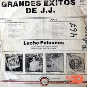 Disco de Vinilo Lucho Falcones - Grandes Éxitos De J.J. Vinyl Record