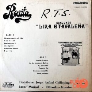 Disco de Vinilo Conjunto Lira Otavaleña - Rosita Vinyl Record