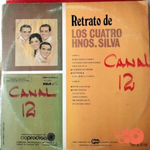Disco de Vinilo Los Cuatro Hermanos Silva - Retratos De Los Cuatro Hermanos Silva Vinyl Record