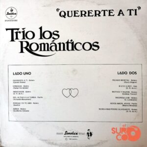 Disco de Vinilo Trío Los Románticos - Quererte A Ti Vinyl Record