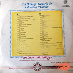 Disco de Vinilo Hermanos Miño Naranjo - La Brillante Historia De Eduardo Y Danilo Vol 1 Vinyl Record
