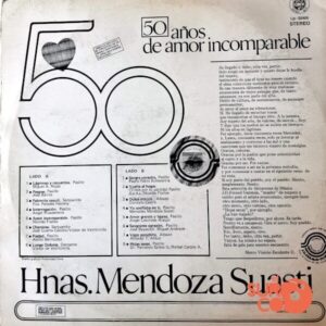 Disco de Vinilo Hermanas Mendoza Suasti - 50 Años De Amor Incomparable Vinyl Record
