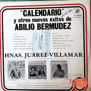Disco de Vinilo Abilio Bermúdez - Calendario Vinyl Record