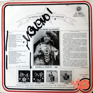 Disco de Vinilo Patricia Sáenz Alvarado - La Nueva Estrella De La Canción Vinyl Record